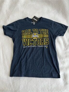 NWT Michigan Youth 2023 National Champions T-Shirt